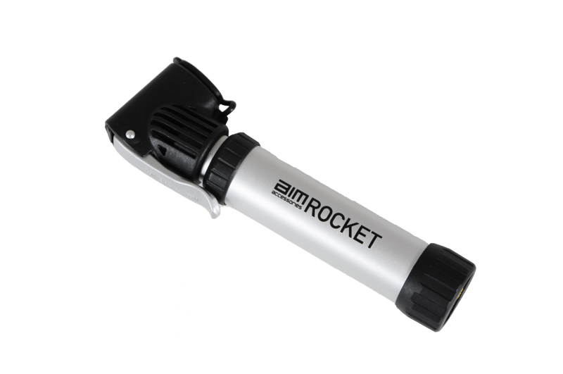 Aim Rocket Alloy Mini Pump Silver-5